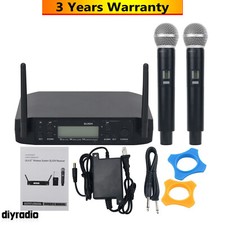 GLXD4 BETA58A UHF 640-690MHz Professional Wireless Microphone System 2 Mics HOT