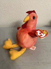 TY BEANIE BABY STRUT P.V.C. PELLETS VNTG 1996 PLUSH TOY NEW  1