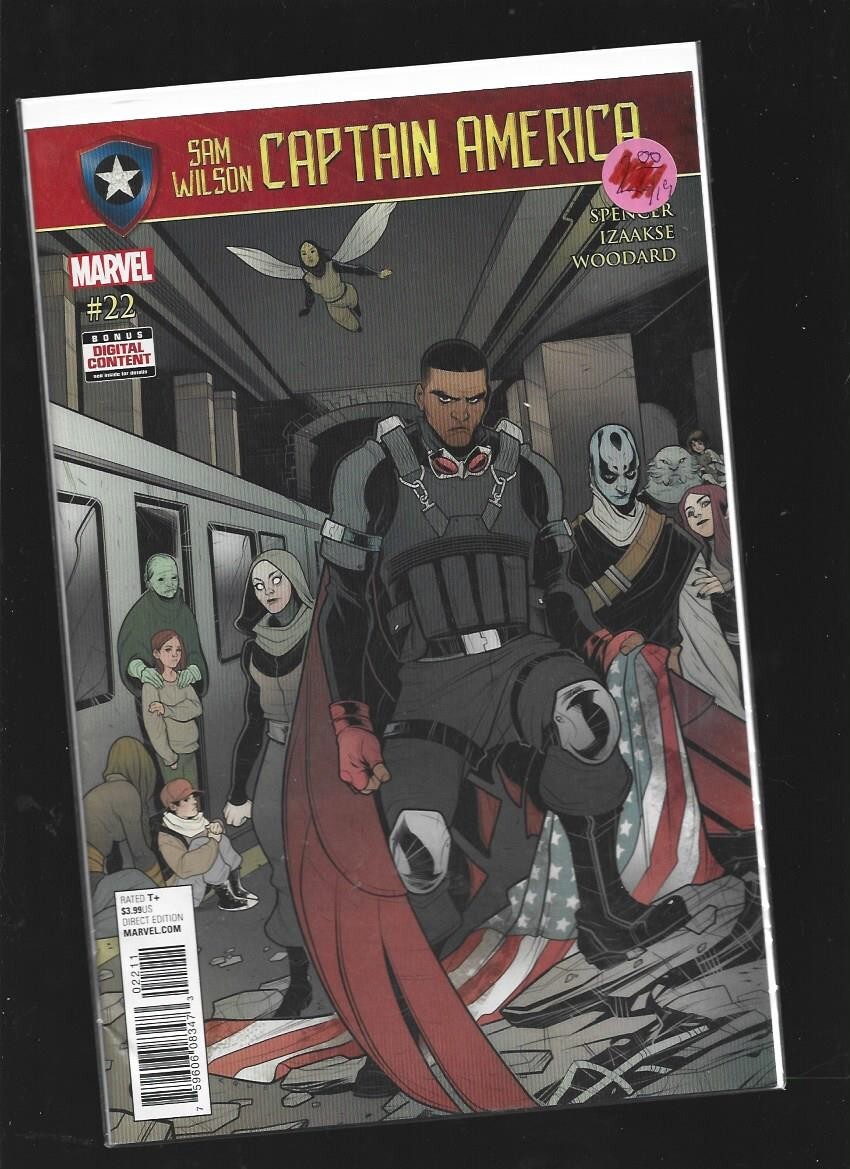 Marvel Comics Sam Wilson Captain America#22 NM/Mint | eBay