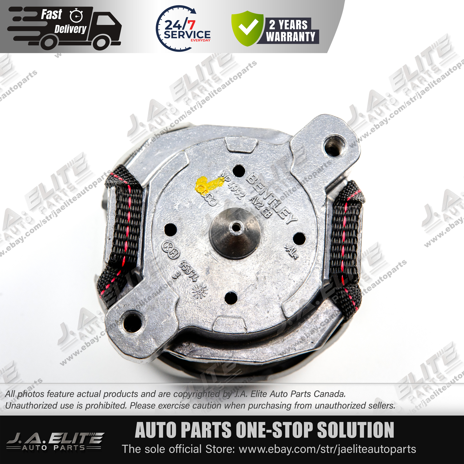 2pcs Engine Mount fit Bentley Continental GT/C Flying Spur Superspot 3W0199381R