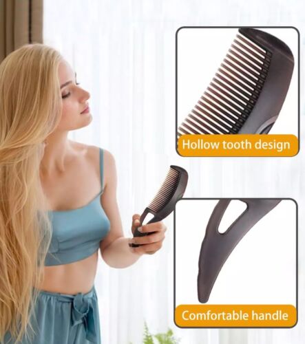 Dandruff Comb Scalp Psoriasis Comb Stainless Steel Fine Tooth Comb Hair care 2PC - Picture 9 of 24