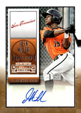 BB Jalen Miller 2015 Panini Contenders Draft Ticket Autographs #17