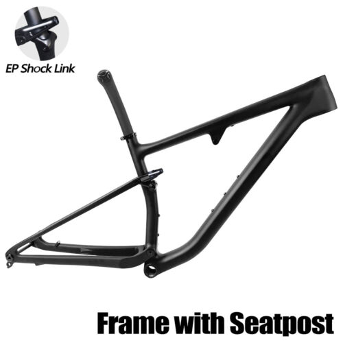 AIRWOLF 29 Zoll Boost Vollgefedertes Carbon MTB Cyclocross Fahrradrahmen Frame - Bild 30 von 32
