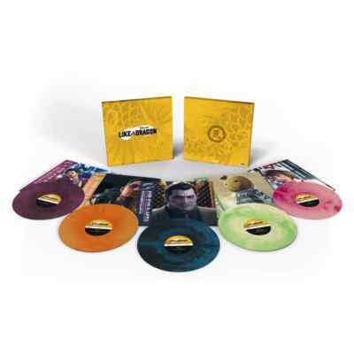 Yakuza Like a Dragon Game Soundtrack Vinyl Record 5LP Box Set VGM OST