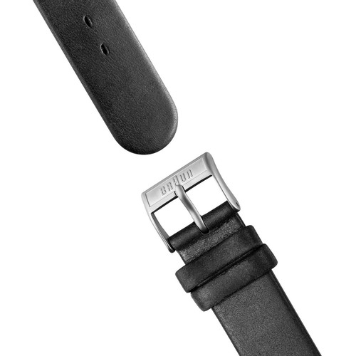 Braun Mens Gents Classic Watch Black Leather Strap AW 10 New - Picture 8 of 10