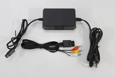 Nintendo OEM GameCube Power AC Adapter DOL-002 & 3rd AV Cable Japan Import WORKS