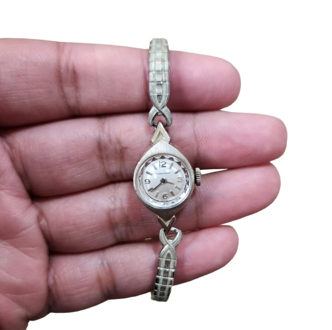 Vintage Longines 10K Gold Filled Stretch Band Watch Needs