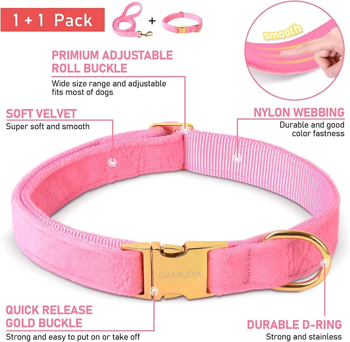 Super soft store dog collar