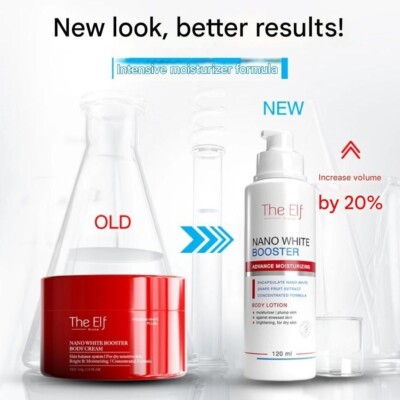 The Elf Advanced Whitening Body Gel + Booster Advanced