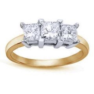 princess cut diamond engagement rings yellow gold 14k Princess cut diamond engagement rings yellow gold 14k sale