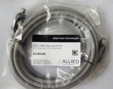 ALLIED VISION K1200166 Fire Wire Cable IEEE 1394A 4.5M IN6S6B3 