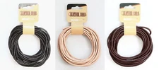 BeadSmith® India Leather Thong Cord Stringing Material * All Colors & Sizes