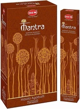 Hem Mantra Masala Incense Sticks Natural Rolled Masala Fragrance Agarbatti 180g