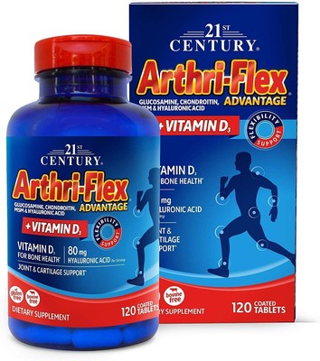 Arthri-Flex Advantage plus Vitamin D3 120 Tablets | FREE SHIPPING |