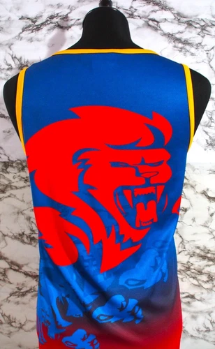 MENS AFL NAROOMA LIONS PLAYERS TRAINING SINGLET SIZE XL - Picture 3 of 6