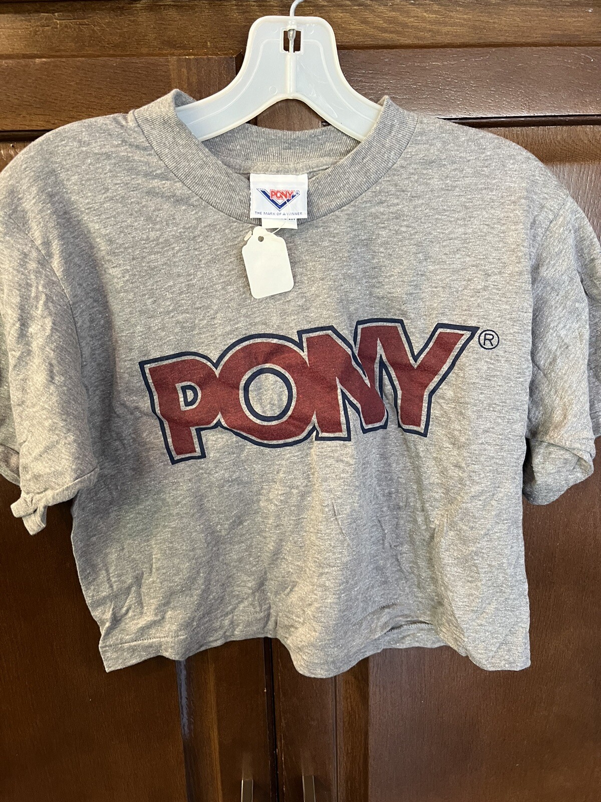 T Shirt Pony Sport Vintage Ragazzi anni '80 Media Nuova