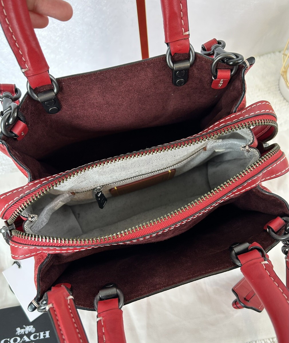 COACH BP/ 1941 RED ROGUE 25 SATCHEL BAG 54536 | eBay