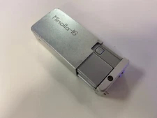 Vintage Minolta-16 3" Subminiature Spy Camera Untested Silver 16mm With Case