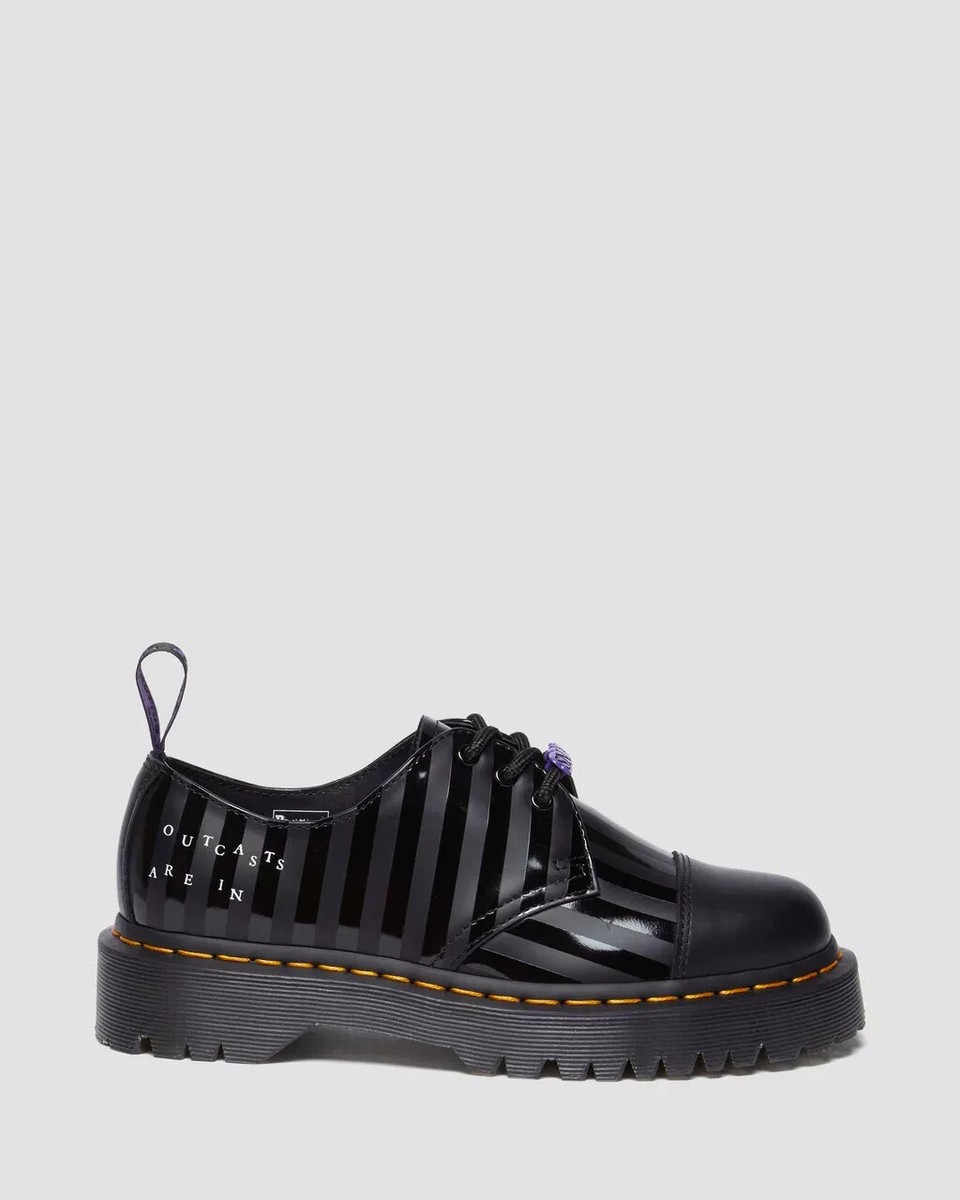Dr. Martens x Wednesday 1461 Bex Casual Shoe - Black | Women Dr. Martens x Wednesday 1461 Bex Casual Shoe - Black | Women