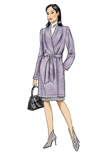 Butterick Easy CUCIRE PATTERN B6965 Misses giacca, gonna e pantaloni 8-16 o 18-26 - Foto 7 di 9