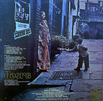 The Doors Strange days　LP　レコード The Doors