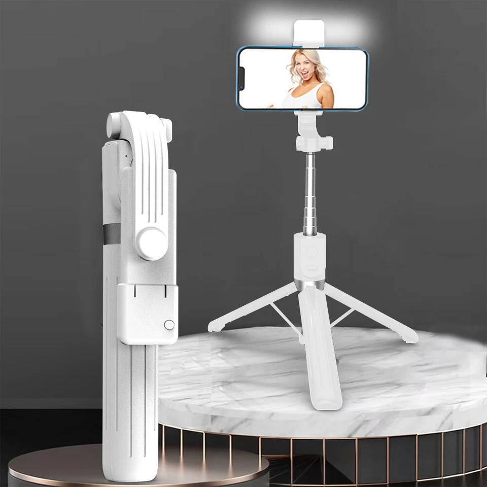 Phone tripod, retractable selfie stick with wireless remote control - Image 4 of 4