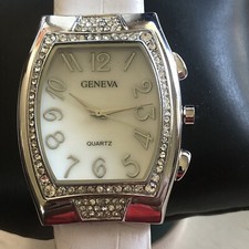 Geneva White Fashion Watch BRAND NEW