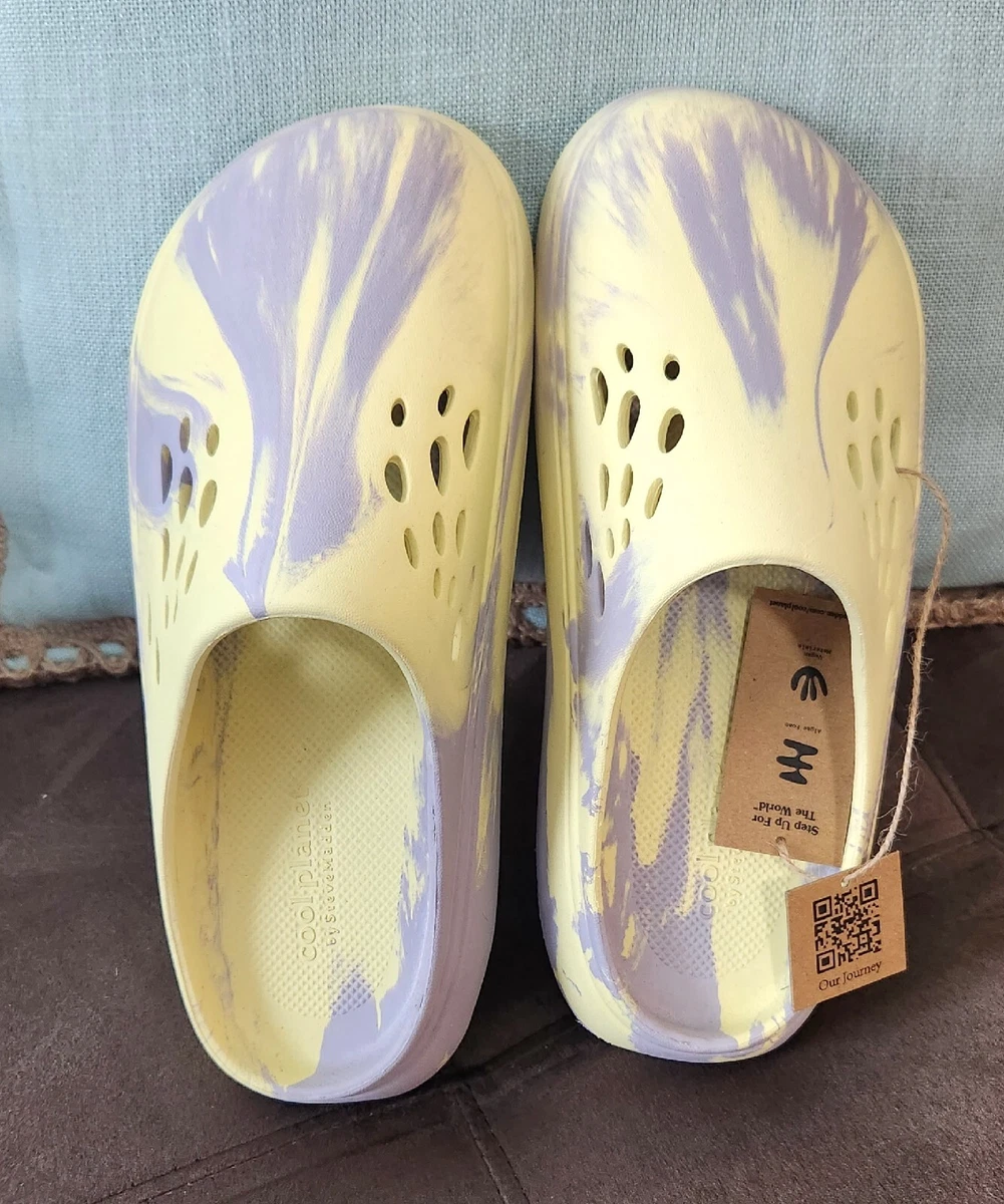 Steve Madden Womens Clogs Size 10 Cool Planet Algae Foam