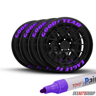 Waterproof Permanent Paint Marker Pen Car Tyre Tire Tread Rubber Metal pen Toyo