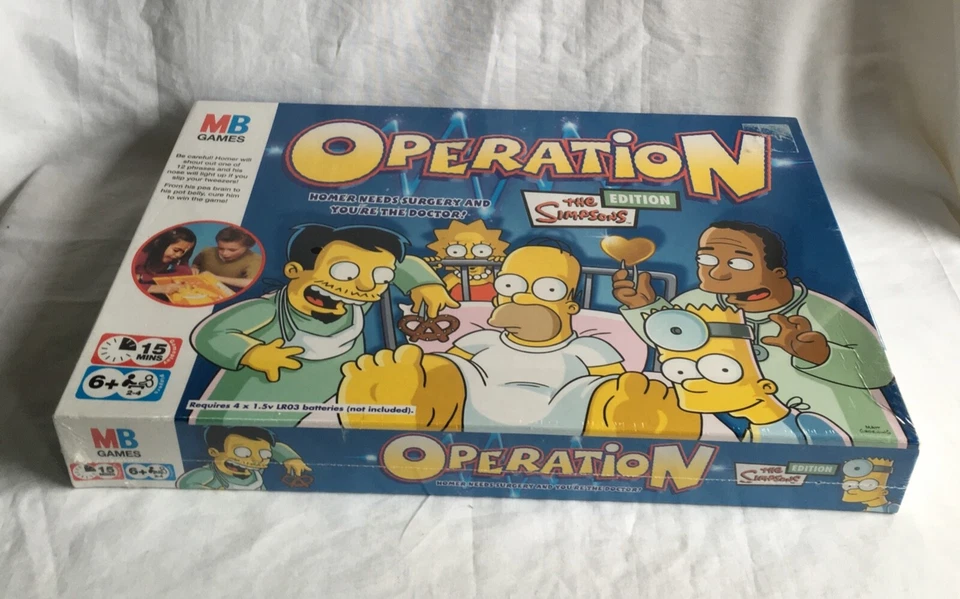 Rare Operation The Simpsons edition board game (Sealed) - Image 2 of 4