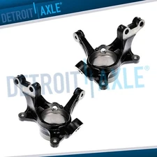 Pair Front Steering Knuckles Assembly for Highlander Sienna RX330 RX350 RX400h