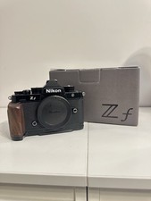 Nikon ZF 24MP Full-Frame Mirrorless Camera With Wood Grip 7949 shutter count!