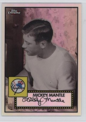 2007 Topps Chrome The Story Refractor 350/500 Mickey Mantle #MMS2 HOF 1bi0