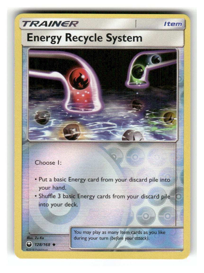 Energy Recycle System 128/168 Uncommon Celestial Storm Pokemon Reverse Holo LP