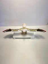 1995 Bandai Mighty Morphin Power Rangers White Ranger Deluxe Falconzord Vintage