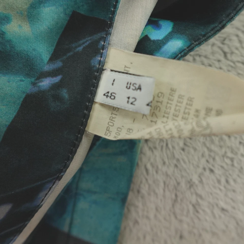 Pantalones Vaqueros Moschino 46 IT 12 EE. UU. Estampado Collage Años 90 Y2K Cyber Foto 4 de 4