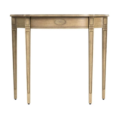 Chester Antique Beige Wood  Console Table - Picture 4 of 7