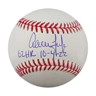 Aaron Judge Yankees Autographed Inscribed 62 HR OMLB Baseball MLB Fanatics Holo