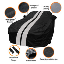 6 Layer 100 Waterproof All Weather For Chevy Camaro Custom Car Cover Outdoor