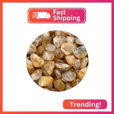 GAF TREASURES Wholesale Golden Healer Quartz Tumbled Stones, Polished Natural Go