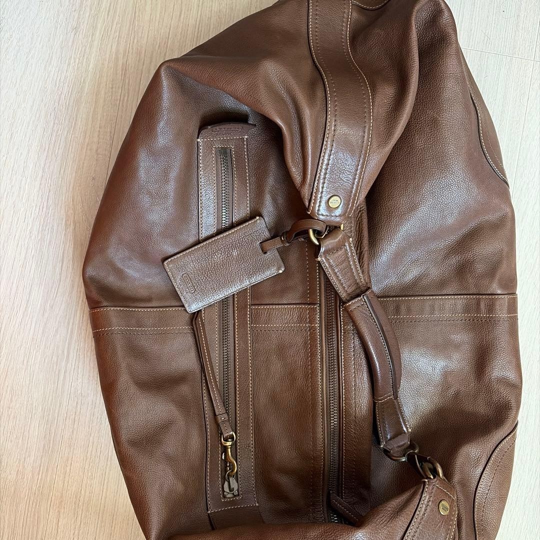 COACH Old Coach All Leather Boston Bag 77017 - Gem