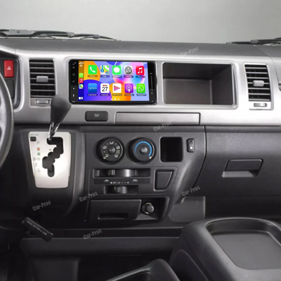 适用于丰田 Hiace 2004 - 2019 CarPlay Android 汽车收音机 立体声 GPS 导航 Wifi — 第 4/4 张图片