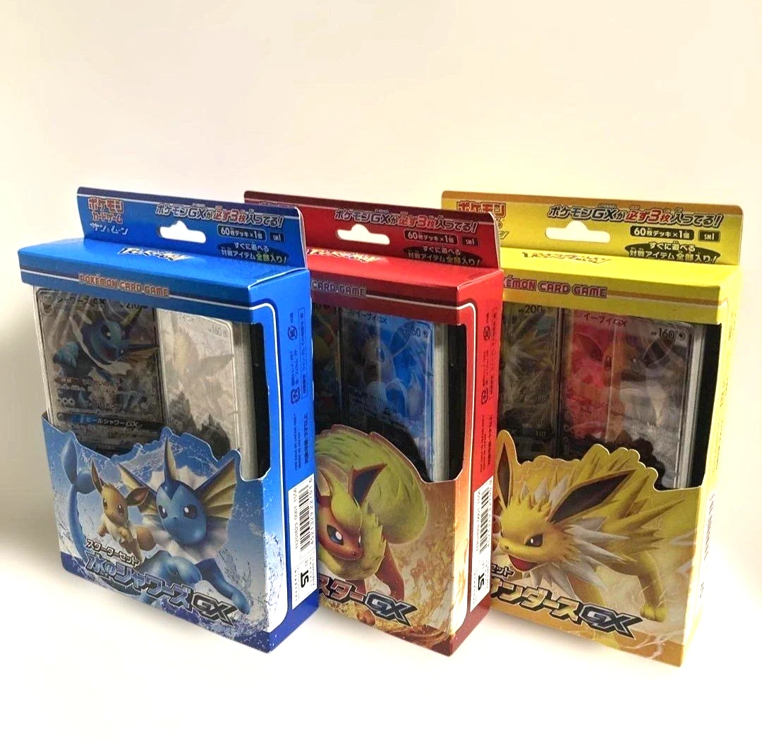 精灵宝可梦TCG 密封收藏卡游戏套牌及全套日本| eBay