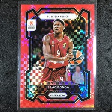 2023-24 Prizm EuroLeague ISAAC BONGA Red Power 71/75 #81