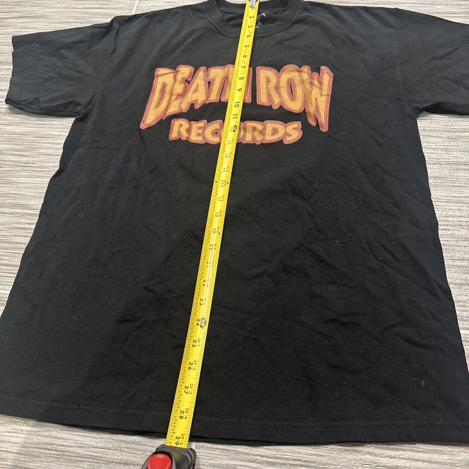 FILA Crooks & Castles X Death Row Records Maglietta Collab Nera Uomo L