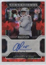 2023 Panini Chronicles Draft Picks Red Ice Prizm Anthony Russo #SS-ARU Auto 0su2