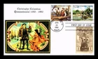 DR JIM STAMPS US COVER COLUMBUS QUINCENTENNIAL FDC SPAIN COMBO S&T CACHETS