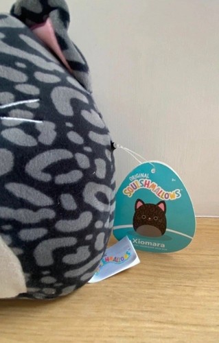 Xiomara der schwarze Panther Katze Squishmallow weiches Kuscheltier Spielzeug 19 cm/7,5 Zoll - Bild 2 von 3