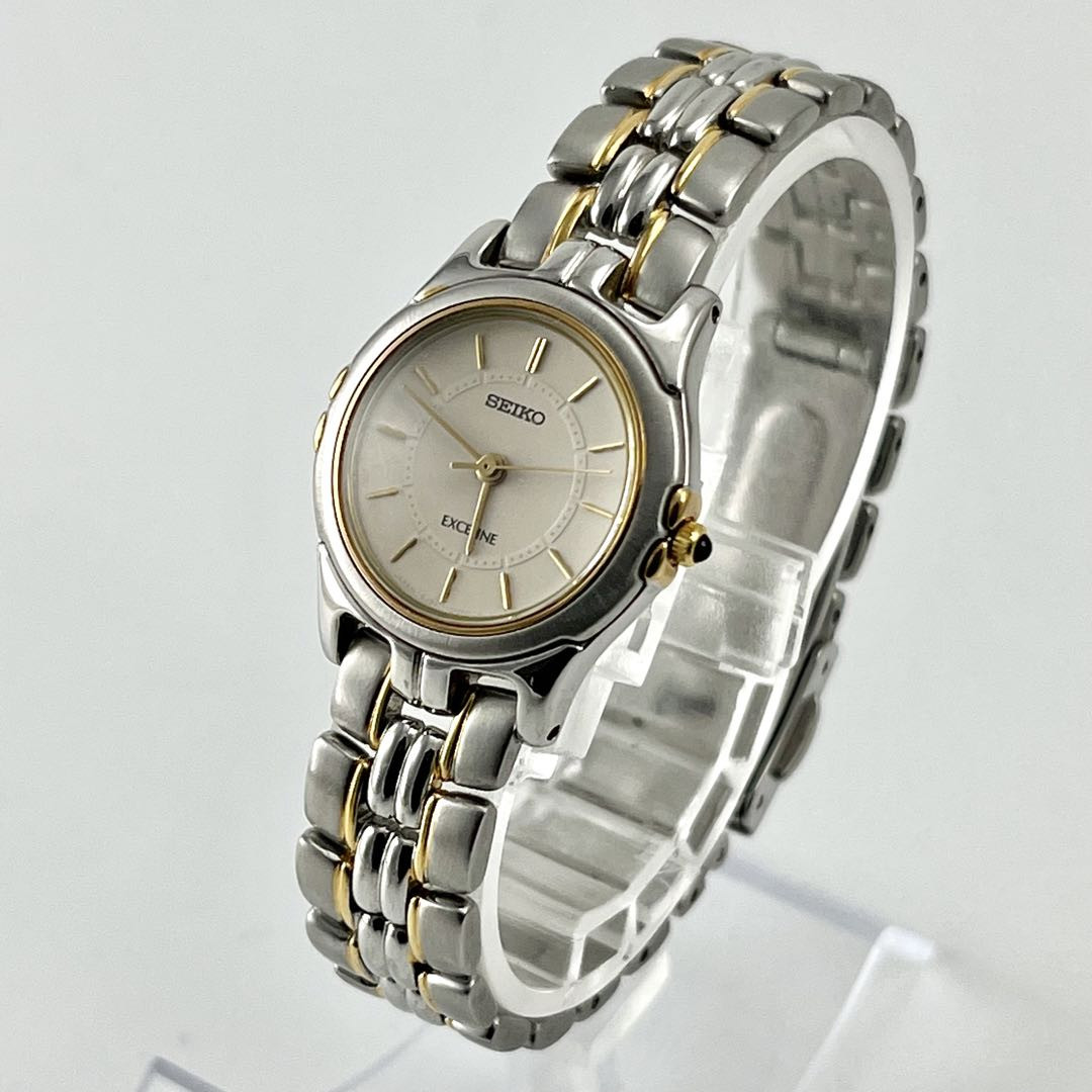 美品！SEIKO EXCELINE 2J31-001A 電池・パッキン交換済み！ 美品！SEIKO EXCELINE 2J31-001A 電池・パッキン交換済み