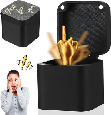 Mittelfinger Geschenk Box, Mittelfinger in Der Box, Middle Finger Surprise Gift 